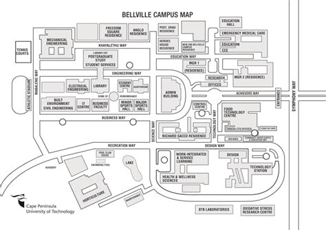 Tut Pretoria Campus Map Zip Code Map