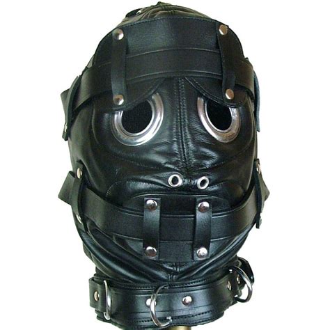 Leather Bondage Masks And Bondage Hoods Leather Addicts