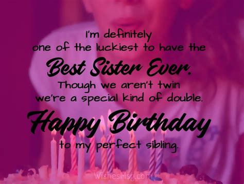 Birthday Wishes For Sister Happy Birthday Sister Messages
