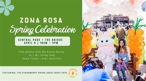 Spring Celebration With The Easter Bunny And Indie Craft Fair Zona Rosa
