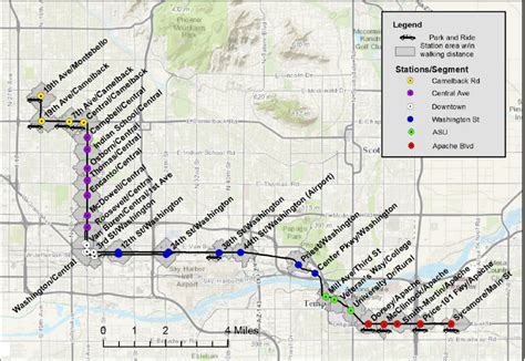 Phoenix Metro Light Rail Map