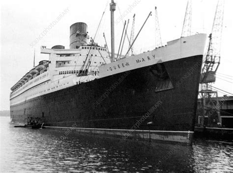 Ocean Liner Rms Queen Mary 20th Century Stock Image C0427367