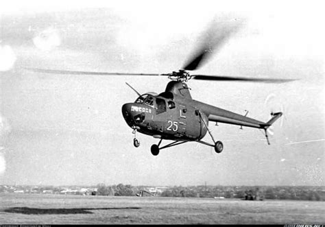 The First Soviet Helicopter Mil Mi 1 Mikhail Mil Began Work On Rotary