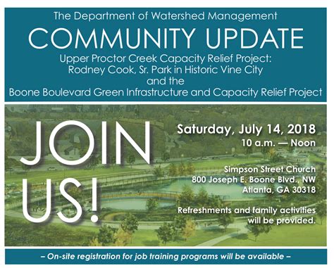 EVENT: Join Us this Saturday, July 14 for City of Atlanta's Community