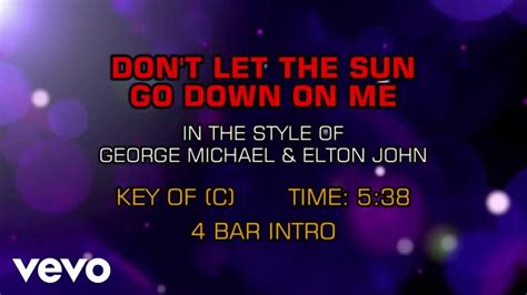 Is your network connection unstable or browser outdated? George Michael, Elton John - Don't Let The Sun Go Down On ...