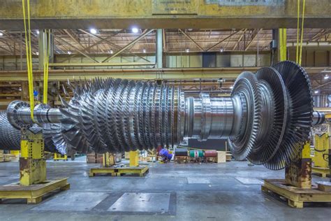 Photos Of The Day An Inside Look At A Ges Gas Turbine Plant