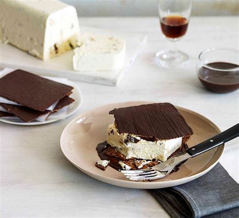 Chocolate Florentine Wafer And Honey Semifreddo “tramezzino” Recipe Gourmet Traveller