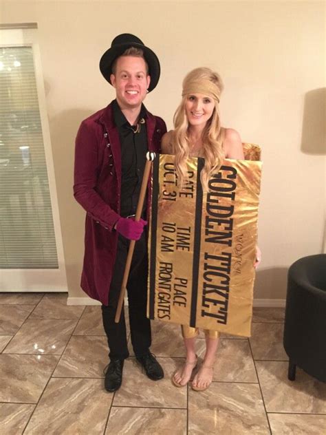 Adults Roald Dahl Golden Ticket Wonka Chocolate Bar Costume Fancy Dress