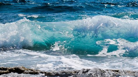 Sea Waves Hitting Rocks · Free Stock Photo