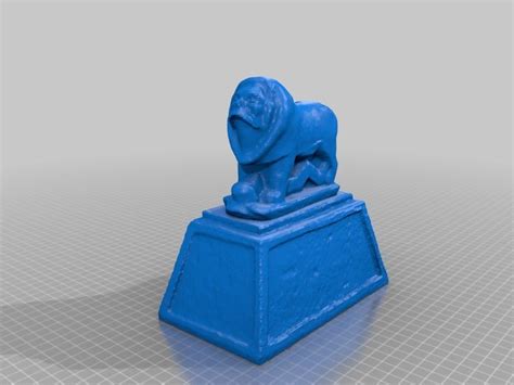 Lion Of Babylon By Starlabs3d Download Free Stl Model