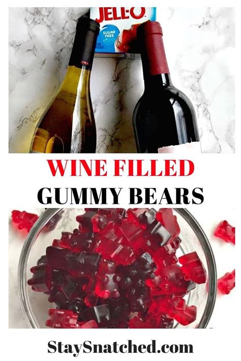 Super vodka powdered gummy bears! Pin on Recipes