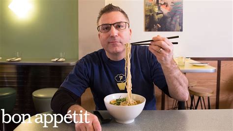 How To Eat Ramen Lessons From Ivan Ramen Bon Appétit Youtube