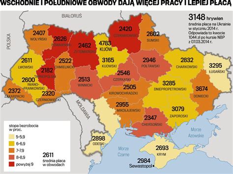 Poland, slovakia and hungary to the west; Ukraina. Mapa kryzysu: politycznego, militarnego ...