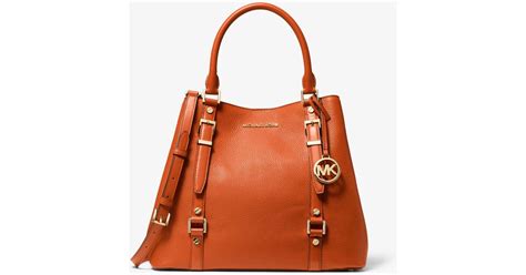 Michael Michael Kors Bedford Legacy Large Pebbled Leather Tote Bag In