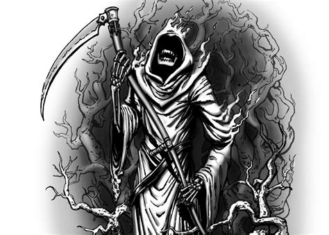 Grim Reaper Backgrounds Wallpaper Cave