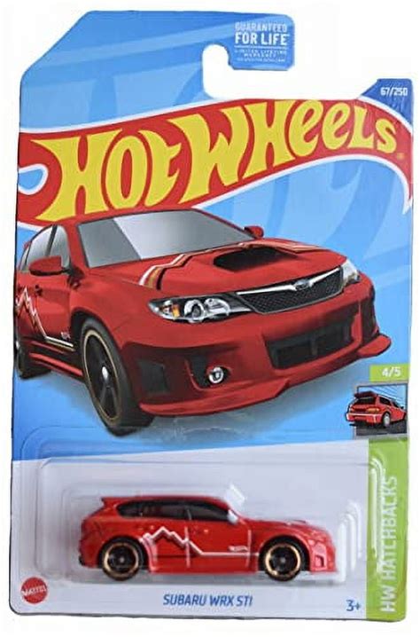 Hot Wheels Subaru Wrx Sti Red Hw Hatchbacks Walmart