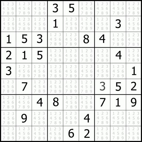 Easy Sudoku For Kids 4x4 6x6 9x9 Printable Sudoku 4 By 4 44 Sudoku