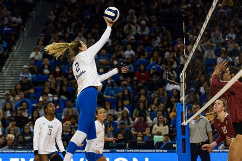 Ucla Womens Volleyball Falls To Stanford In Final Regular Season Home