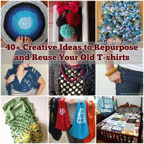 40 Creative Ideas To Repurpose And Reuse Your Old T Shirts Old T