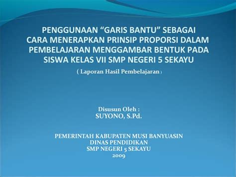 Proposal Penelitian Pengaruh Kegiatan Ekstrakurikuler Terhadap Siswa