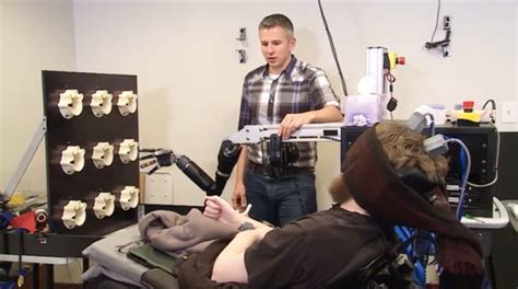 Brain Implants Allow Paralyzed Man To Feel His Fingertips