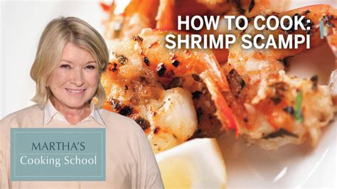 How To Make Martha Stewarts Tarragon Shrimp Scampi