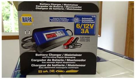 napa battery charger manual