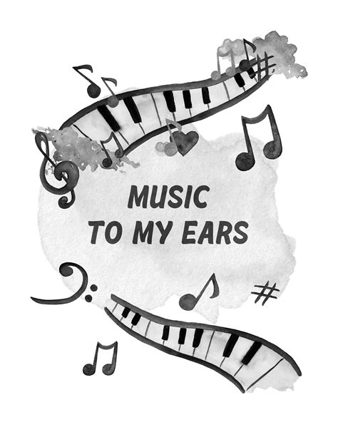 Music To My Ears Musicians Planner Etsy
