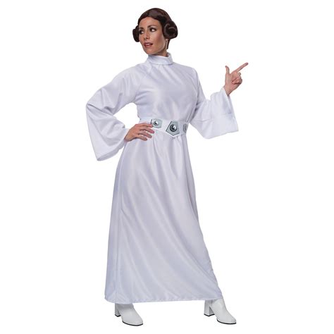 Fancy Dress And Period Costume Licensed Princess Leia Womens Costume Wig