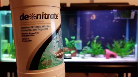 How To Remove Nitrates From Freshwater Aquarium With Seachem De Nitrate