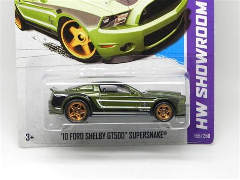 10 Ford Shelby Gt500 Super Snake Spectraflame Green 2013 Sth