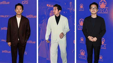 The Steven Yeun Guide To Wearing A Big Suit Gq