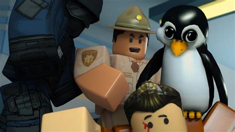 Roblox Jailbreak Funny Animation Cute Penguin Youtube