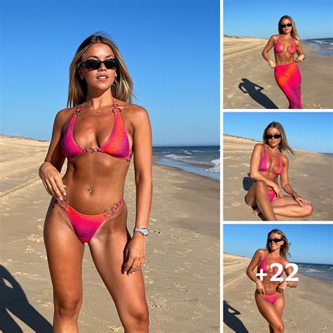 Alan Shearer S Babe Hollie Sends Temperatures Soaring As She Flaunts Her Toned Abs In A
