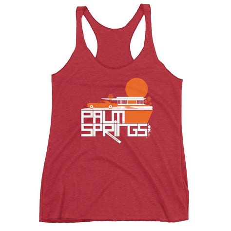 Palm Springs Cool Continental Women S Tank Top Tank Tops Tops Tank Tops Women
