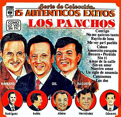 Trio Los Panchos Y Sus Invitados Trio Los Panchos 15 Autenticos Exitos