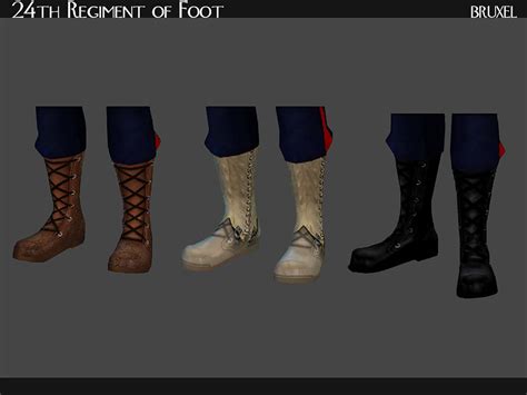 The Sims Resource Bruxel Victorian Soldier Boots