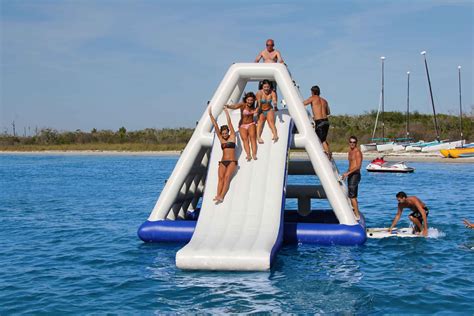 Inflatable Lake Slides Floating Water Slides Foter