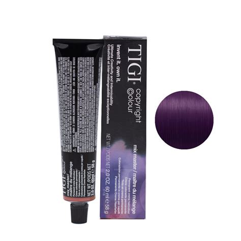 2 Violet Tigi Mix Master 60ml Hair Gallery