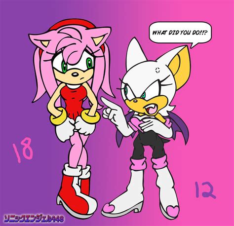 Amy And Rouge Rouge And Amy Friends Photo 18658218 Fanpop