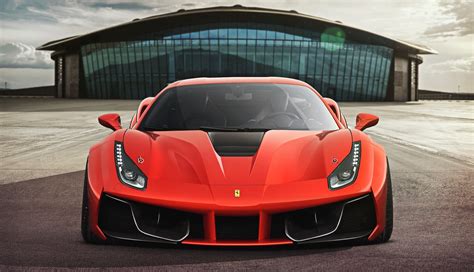 Fondos De Pantalla Ferrari 488 Gtb 2015 Vista Frontal Rojo