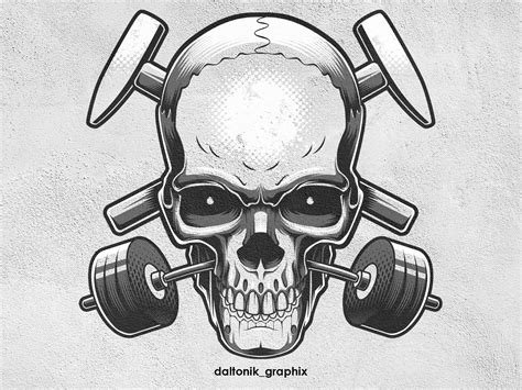 Skull Logo By Daltonikgraphix On Dribbble