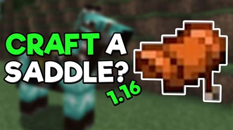 How to make a saddle in minecraft by kevin parrish may 25, 2020 you tamed a horse in minecraft , but the beast still has a mind of its own — it absolutely will not follow your lead. How to Make a Saddle in Minecraft - 1.16.3 Data Pack ...