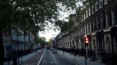 Gower street A400 WC1 - YouTube
