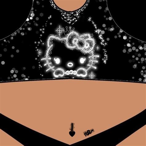 An Image Of A Woman Wearing A Bra Top With Sequins On Her Chest