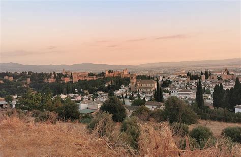 Sunset Cityscape Of Granada Andalucia Spain Photograph By Art Spectrum