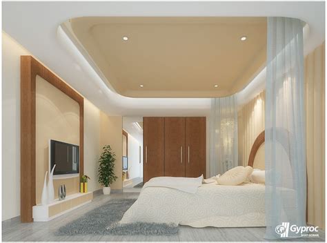 Attractive Small Bedroom Simple Ceiling Design