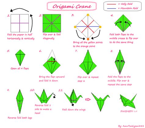 Cara Membuat Burung Dari Kertas Origami Yang Sangat Mudah Homecare24