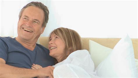 lovely caucasian couple on their bed stock footage video 100 royalty free 1118875 shutterstock