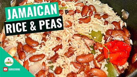 Jamaican Rice Peas With Coconut Milk Rice And Beans Recipe How To